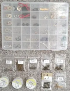 ◆送料込み◆ハンドメイドアクセサリー用／ピアス・アクセサリーパーツおまとめ