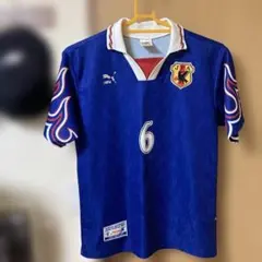 【希少・炎モデル】日本代表 ユニフォーム PUMA 1996/98年ヴィンテージ 希少・炎モデル】日本代表 ユニフォーム PUMA 1996/98年ヴィンテージ
