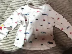 petit main 車柄 長袖カットソー 90サイズ