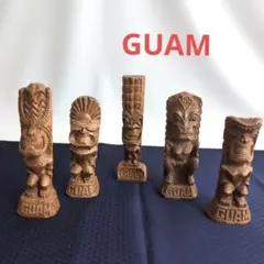 グアム　縁起物　商売繁盛　魔除け 置き物　金運 　5体セット