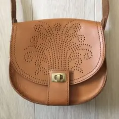期間限定 値下 ZARA ザラ ショルダーバッグ バッグ 水牛革 ヴィンテージ風