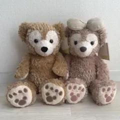 ダッフィー　シェリーメイ　ぬいぐるみ　ディズニー　ディズニーシー