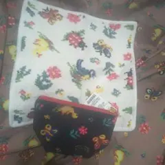 くじら様ご専用　新品B品フェイラー　ハイジ　ハンカチ　ポーチ