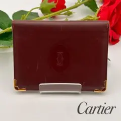 美品✨カルティエ マストライン カードケース パスケース 名刺入れ
