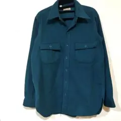 90s USA製 L.L.Bean シャモアクロスシャツ L