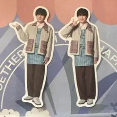 なにわ男子　長尾謙杜　フレークシール　ファミクラストア　大阪　まとめ売り