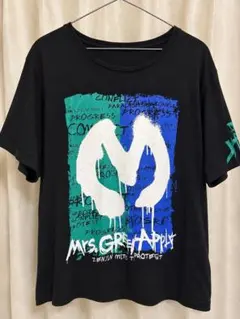 Mrs. GREEN APPLE ゼンジン未到とプロテスト Tシャツ Mrs. GREEN APPLE ゼンジン未到とプロテスト 公式Tシャツ 黒 - メルカリ