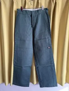 ディッキーズ LOOSE FIT ダブルニー センタープレス ワークパンツ