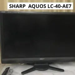 SHARP AQUOS 40型テレビ 本体　LC-40AE7 Amazon | シャープ 40V型 フルハイビジョン 液晶テレビ AQUOS LC-40AE7