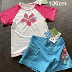 お値下げ中 クレイジーシャツ ラッシュガード スイムパンツ 120cm