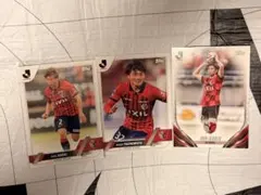 가시마 앤틀러스 Topps J리그 카드 3장 세트