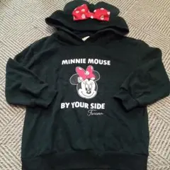 パーカー　ミニーちゃん　リトシー　しまむら　120