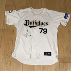 実使用 辻竜太郎コーチ オリックス 2017 直筆サイン入りユニフォーム NPB