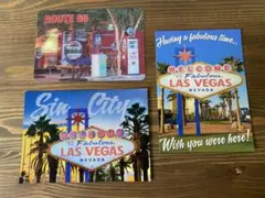 貴重　ラスベガス・ルート66 ポストカード3枚セット