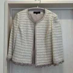 フォーマルジャケット ノーカラージャケット