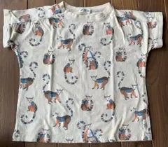 MAKE YOUR DAY ワオキツネザル柄 Tシャツのサムネイル