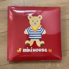 MIKI HOUSE クマちゃん 赤いアルバム 写真入れのサムネイル