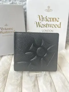 Vivienne Westwood ブラック二つ折り財布のサムネイル
