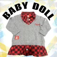 BABY DOLL 長袖カットソー 90サイズ