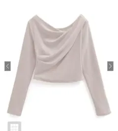 GRL 3Wayドレープカシュクールトップス[dk1261]