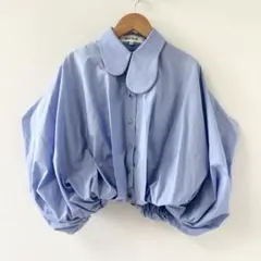 ENFOLD WASHABLE BALLOON CROPPED SHIRT 38 - メルカリ