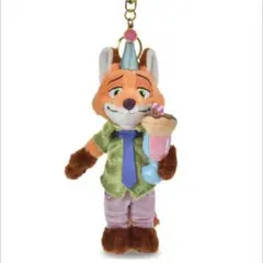 ディズニーストア　ニック　キーホルダー　ズートピア2