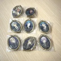 ディズニー ツイステッドワンダーランド　トレーディング ブローチ　8種セット　B