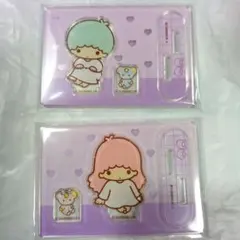 サンリオ いつもいっしょの2ピースアクスタ 【リトルツインスターズ】