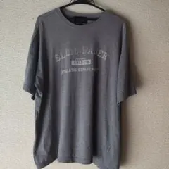 90sEddie Bauer ロゴプリント 半袖Tシャツ グレー