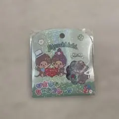 【正規品】もんちっち　Monchhichi おはじきシール　　フレーク
