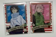 NARUTO うちはサスケ 春野サクラ エッチングカード No.74 - メルカリ