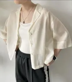 シアーショートシャツ　ローリーズファーム