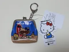 【新品タグ付き】日焼けキティ がま口キーチャーム