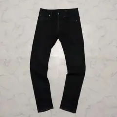 【G-STAR RAW】3301 SLIM 黒デニム ストレッチ W30のサムネイル