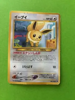 PSA9 イーブイ ◆ 拡張パック第2弾 遺跡をこえて… イーブイ 旧裏 ポケモンカード☆neo 拡張パック第2弾「遺跡をこえて