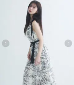 TITTY&COウエストリボンキャミワンピース