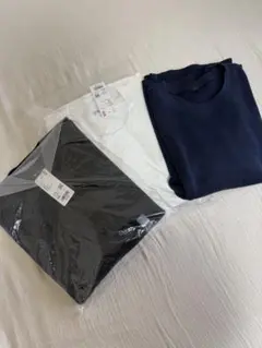 ユニクロ 長袖 ワッフルTシャツ 3枚セット ウィメンズ XXL