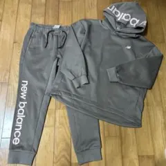 美品 new balance スウェット セットアップ パーカー&ジョガーパンツ