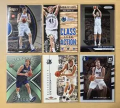 NBA MAVERICKS HOF DIRK NOWITZKI 6枚セット
