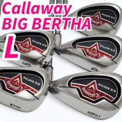 Callaway Big Bertha レディースアイアンセット5-10番S、W - メルカリ