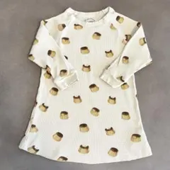 gelato pique プリン柄 ワンピース 90-100cm