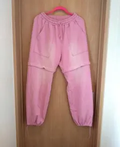 jouetie❤️2WAYレングススウェットパンツ・ピンクのサムネイル