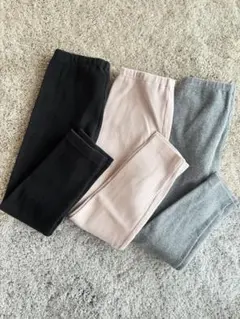 UNIQLO ユニクロ　リブレギンスパンツ　まとめ売り　110 保育園