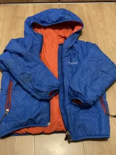 mont-bell リバーシブルジャケット 青/オレンジ