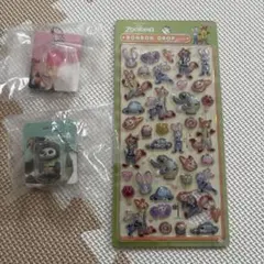 ズートピア　ボンボンドロップシール　第二弾　正規品　ディズニー　新品未使用未開封