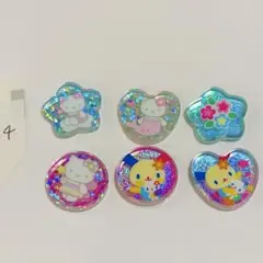 ウサハナ ハローキティ マーメイド エンジェル おはじきシール おすそ分け4