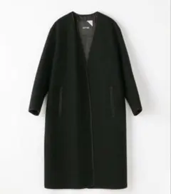 ATON ノーカラーコート