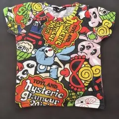 ヒスミニ　総柄Tシャツ　90 ヒステリックミニ