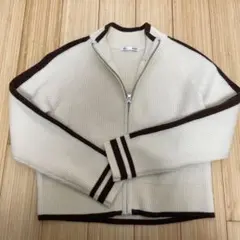 GU GIRLSニットトラックジャケットJR