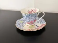 新品 ウェッジウッド ミッドナイトクレーン フォーチュン ティーカップ